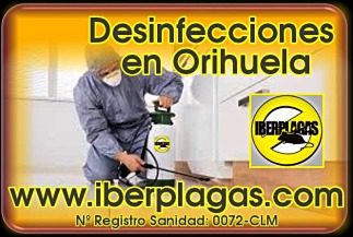 Desinfecciones en Orihuela