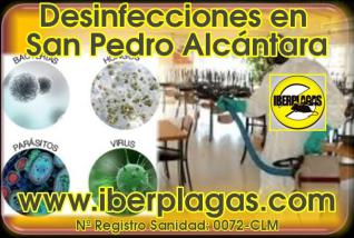 Desinfecciones en San Pedro Alcántara