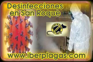 Desinfecciones en San Roque